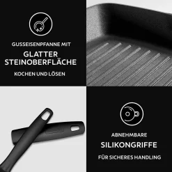 Tramontina Grillpan Titanex Zwart 27 x 27 cm Online