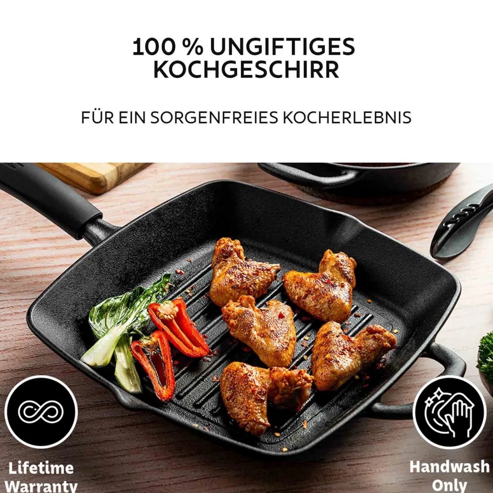 Tramontina Grillpan Titanex Zwart 27 x 27 cm Online