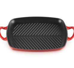 Grillplaat Le Creuset Rechthoekig Kersenrood 35 x 38 cm