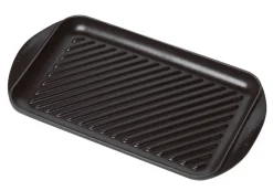 Le Creuset Grillplaat XXL Mat Zwart 40 x 25 cm New