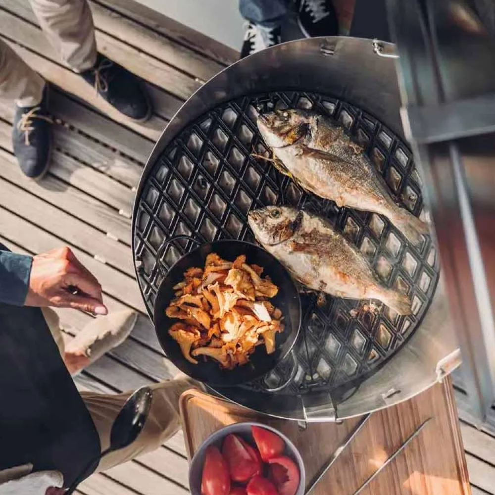 Hofats Grillrooster Cone Barbecue Zwart 46 cm Hot