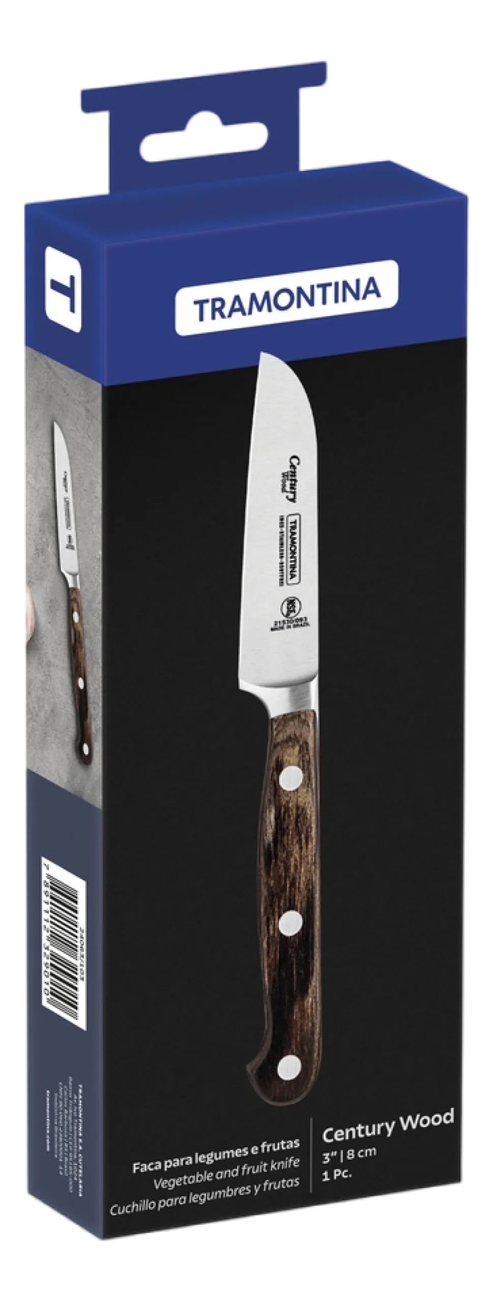 Groentemes Tramontina Century Bruin 7,5 cm
