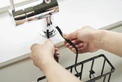 Hangende Gootsteenorganizer Yamazaki Tower Black