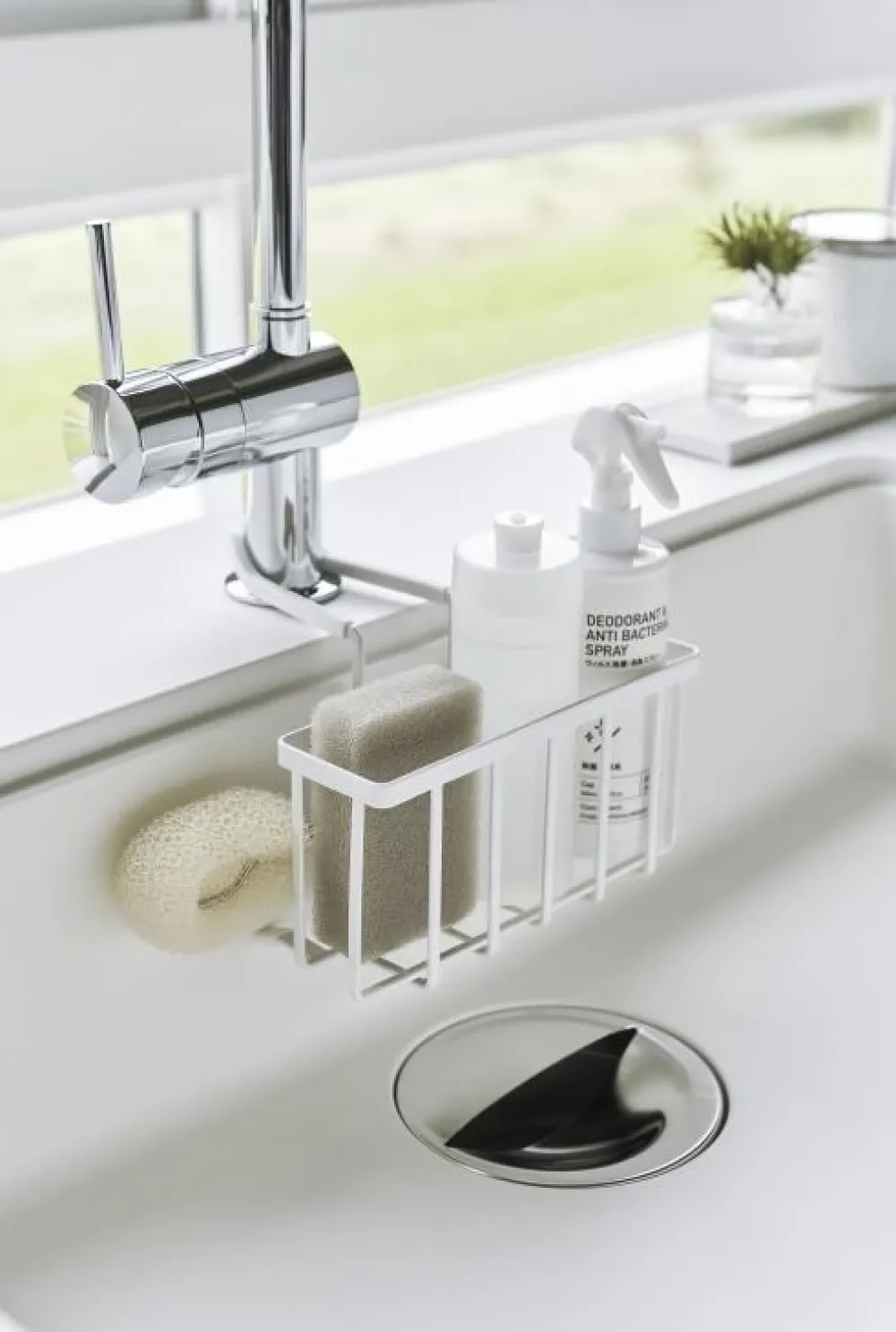 Yamazaki Hangende Gootsteenorganizer Tower White Best