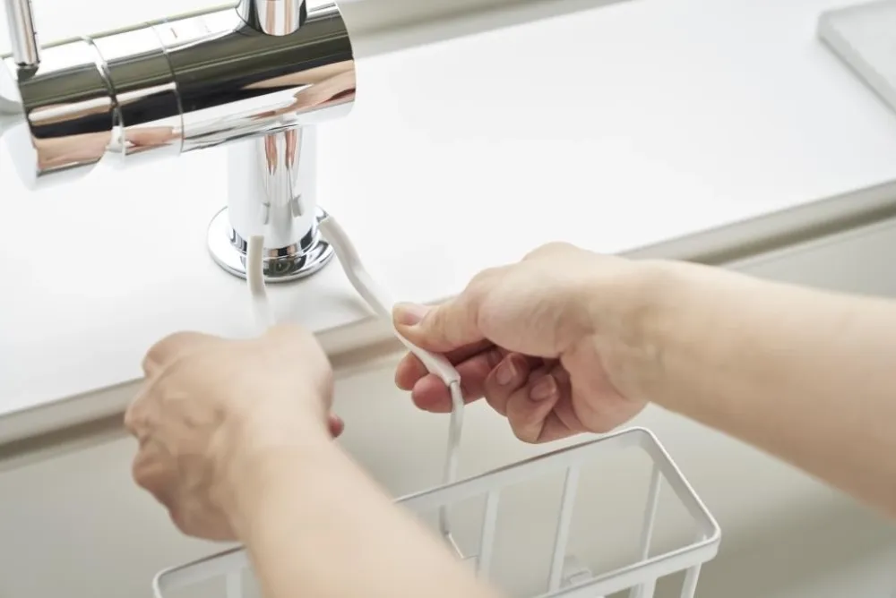 Yamazaki Hangende Gootsteenorganizer Tower White Best