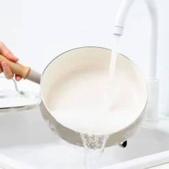 GreenChef Hapjespan Nordics Met Keramische Antikleeflaag met deksel 24 cm Best
