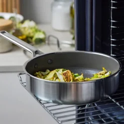 GreenPan Hapjespan Apex Met Glazen Deksel 24 cm Outlet