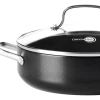 Hapjespan Greenpan Copenhagen Met Keramische Antikleeflaag Met Deksel 28 cm