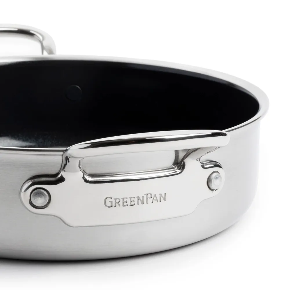 GreenPan Hapjespan Première Met Keramische Antikleeflaag Met Deksel 26 cm New