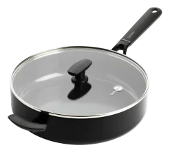 Hapjespan Greenpan Smart Collection Met Keramische Antikleeflaag Met Deksel 28 cm