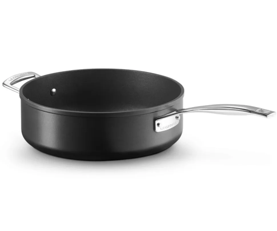 Hapjespan Le Creuset Extra Handvat Zwart 28 cm