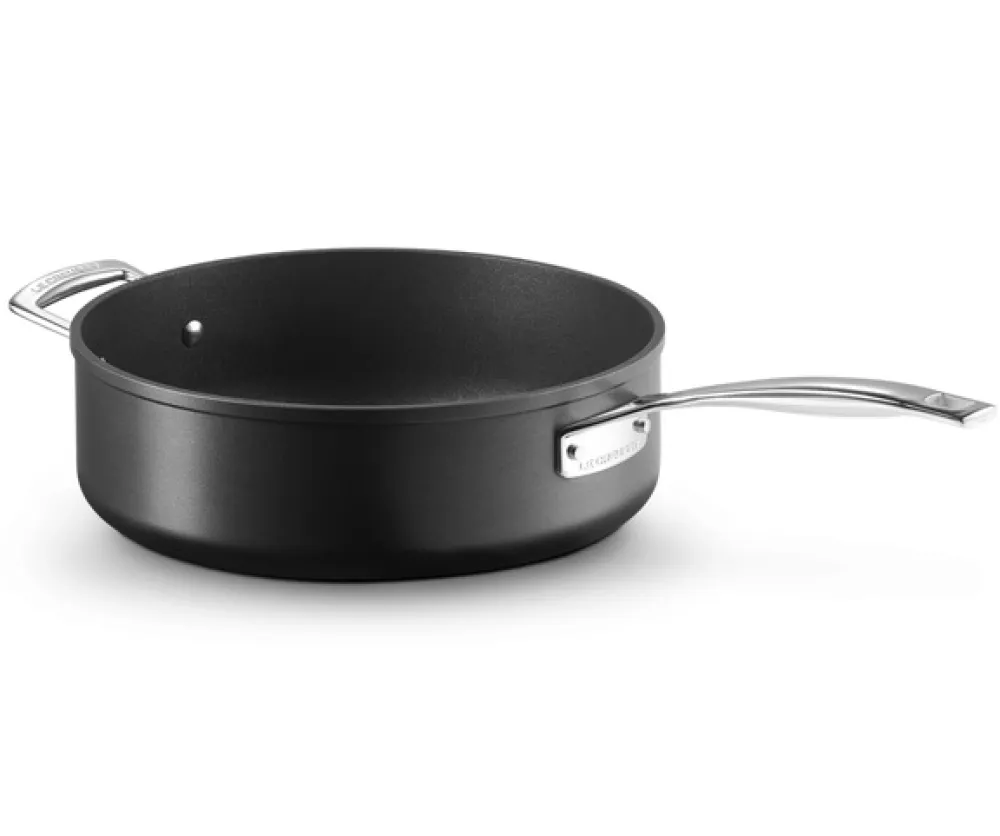 Le Creuset Hapjespan Extra Handvat Zwart