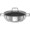Hapjespan Rösle Moments 28 cm Zilver