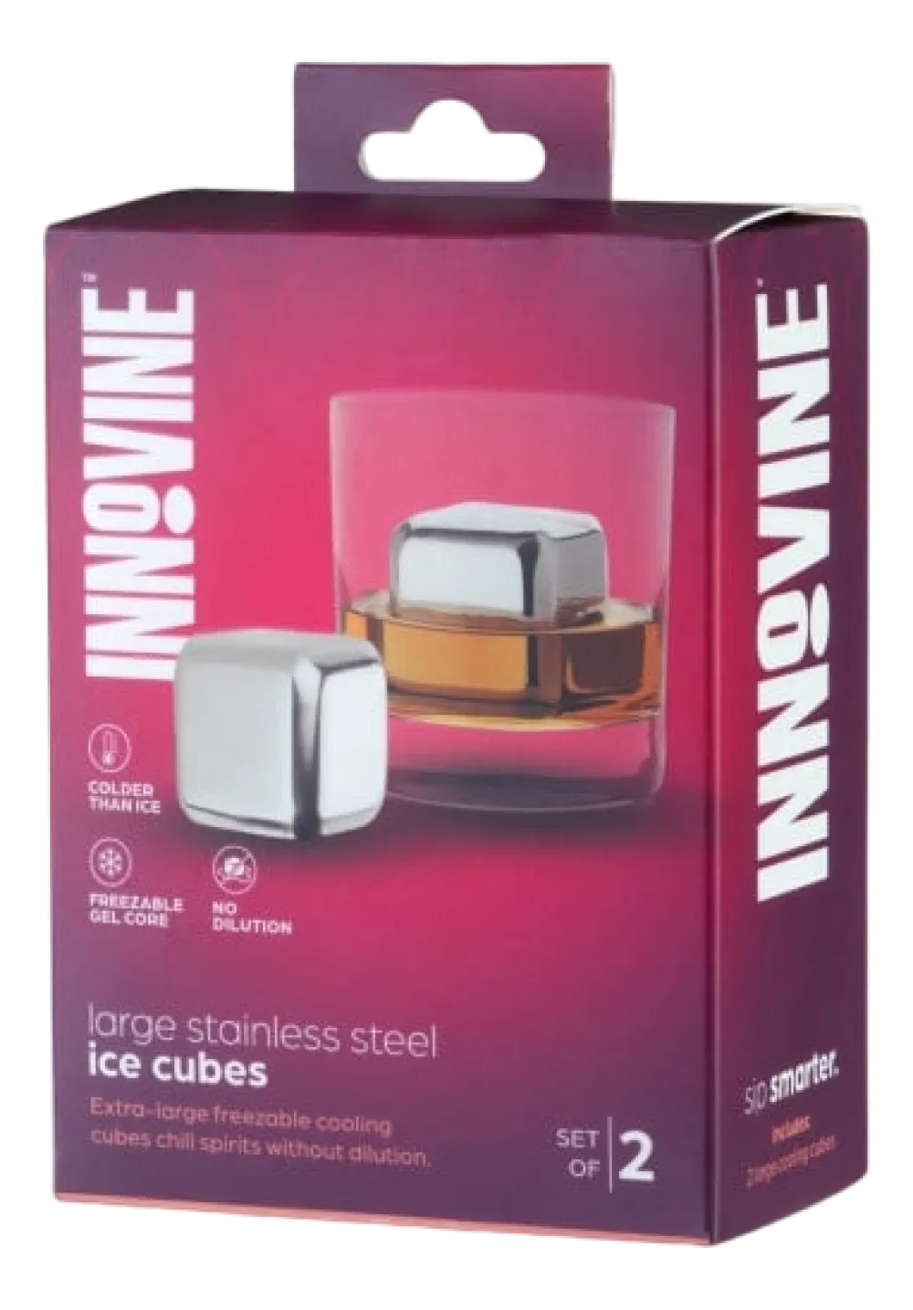 Innovine IJsblokjes Large Stainless Steel Outlet