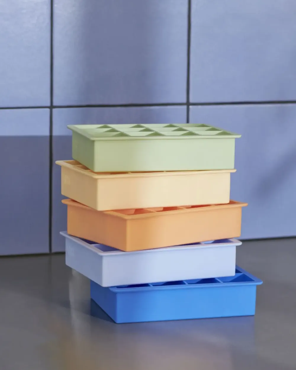 HAY IJsblokjesmaker Square Blue X-Large Clearance