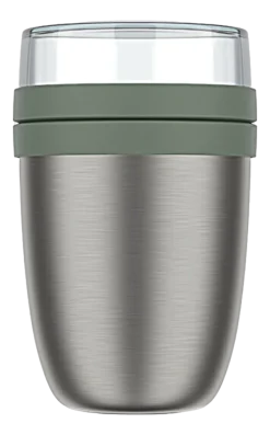 Mepal Isoleer Lunchbox On The Go Ellipse Nordic Sage 500 ml + 200 ml