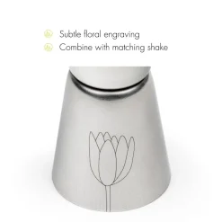 Jigger Leopold Vienna Flowers Zilver 20/40 ml