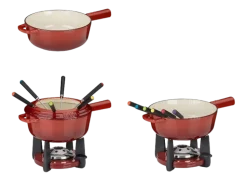 Kaasfondueset Kela Calido 6 Personen Rood 1,8 L