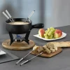 Kaasfondueset Kela Country 6 Personen Zwart 2 L