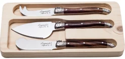 Laguiole Style de Vie Kaasmes Premium Line Dark Wood (3-Delig) Discount
