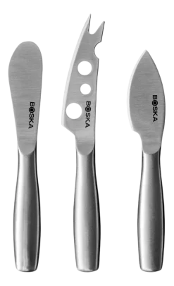Kaasset Boska Friends Brown / Silver (Set van 4)