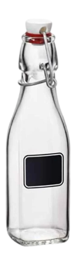 Karaf Bormioli Rocco Swing Met Etiket Lavagne 25 cl