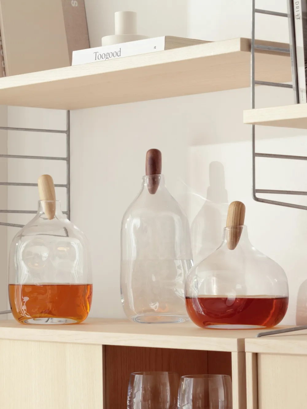 L.S.A. Karaf Float met Stopper 1300 ml