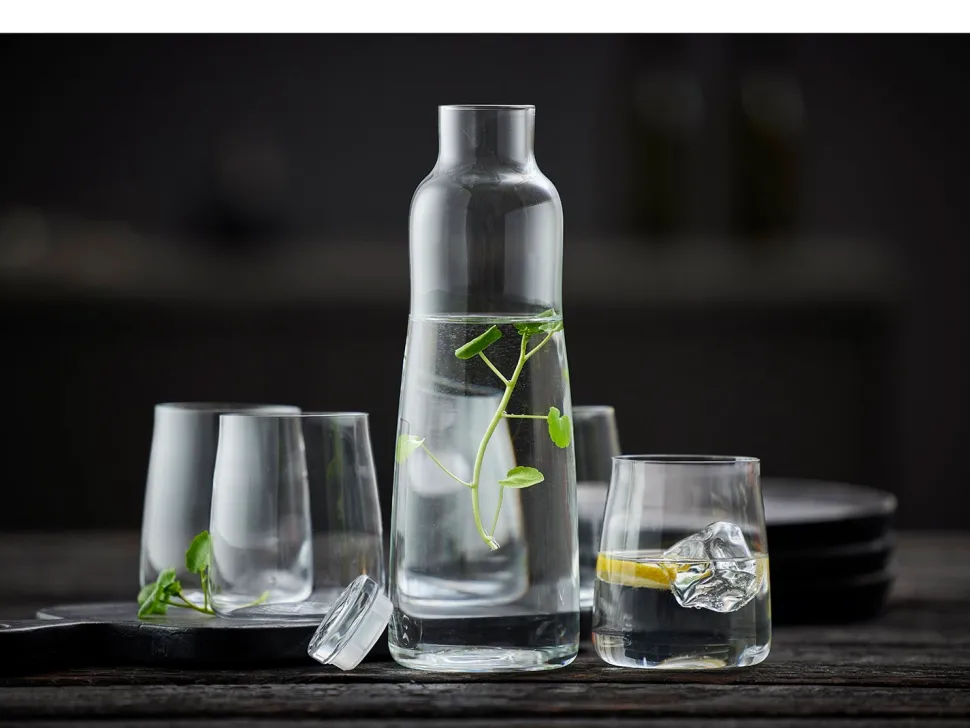 Karaf met Glazen Lyngby Zero Clear (Set van 5)