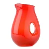 Karaf POLSPOTTEN Jug with Hole Red 850 ml
