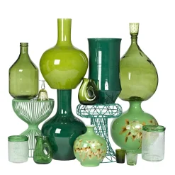 Karaf POLSPOTTEN Jug with Hole Moss 850 ml