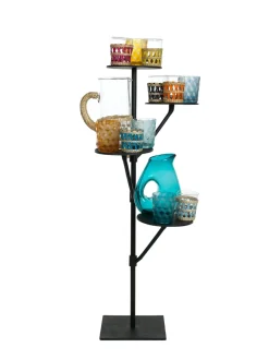 POLSPOTTEN Karaf Jug with Hole Seagreen 850 ml Outlet