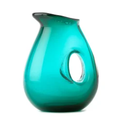 POLSPOTTEN Karaf Jug with Hole Seagreen 850 ml Outlet