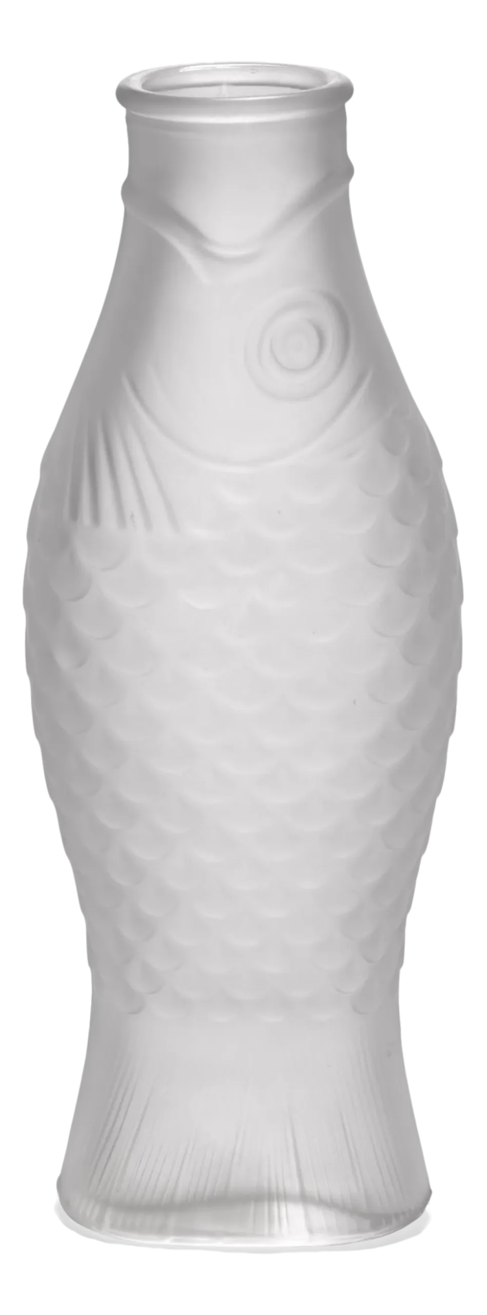 Karaf Serax Fish & Fish Frosted White 850 ml
