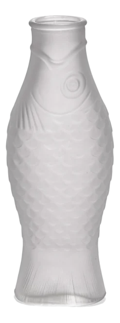 Karaf Serax Fish & Fish Frosted White 850 ml