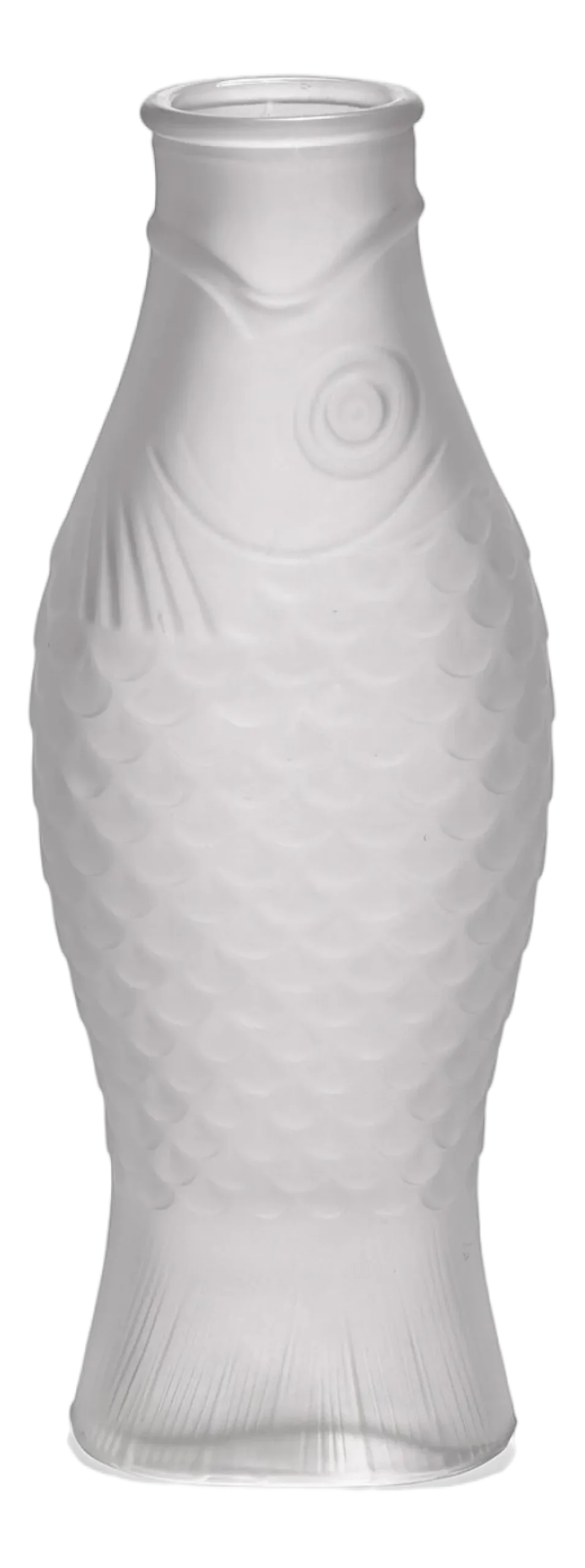 Karaf Serax Fish & Fish Frosted White 850 ml