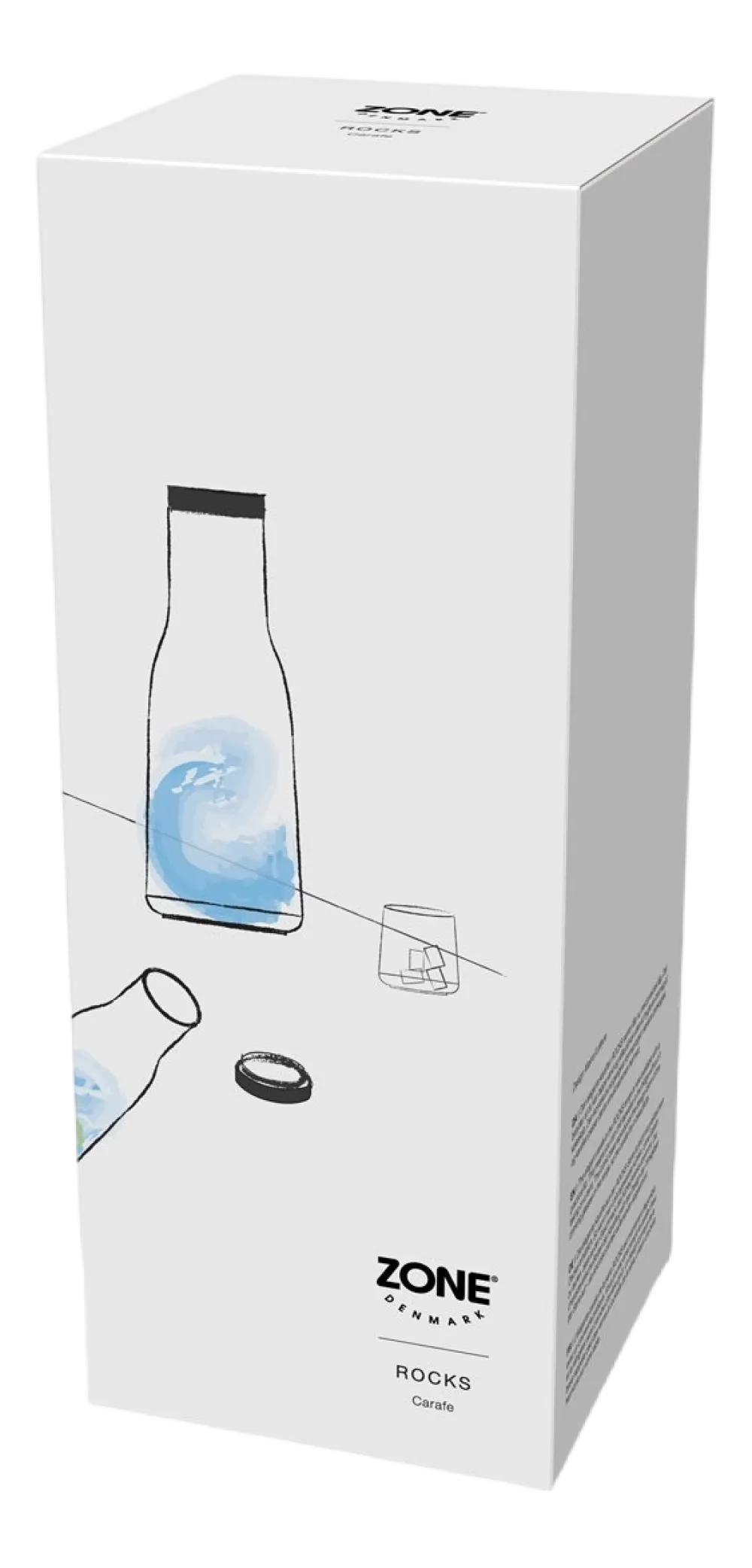 Zone Denmark Karaf Rocks Clear 1 L Sale