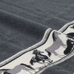 Bunzlau Castle Keukendoek Horse Anthracite KitchenTowelHorseAnthracite - 60 x 53 cm Clearance