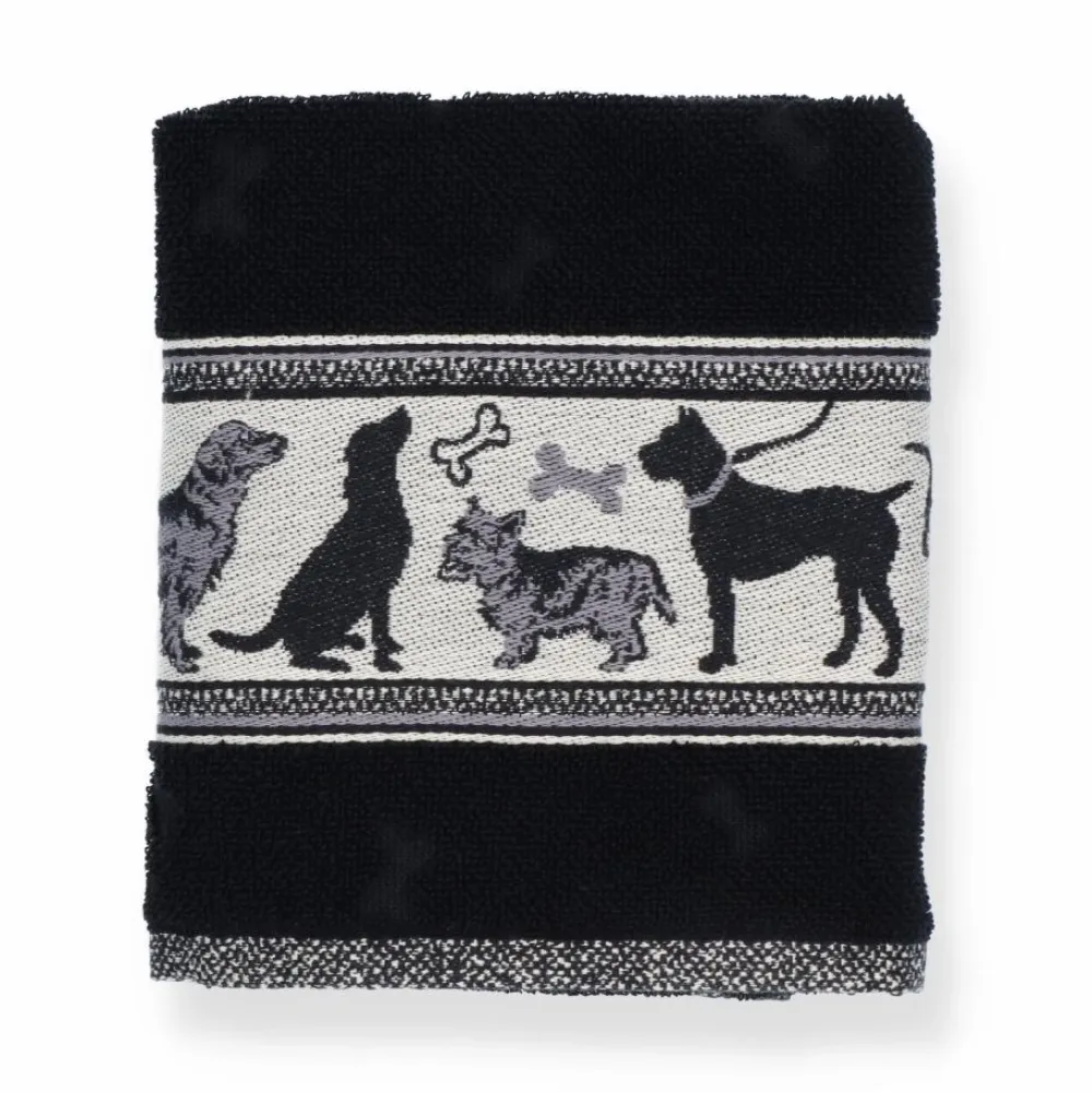 Bunzlau Castle Keukendoek Hond Zwart Online