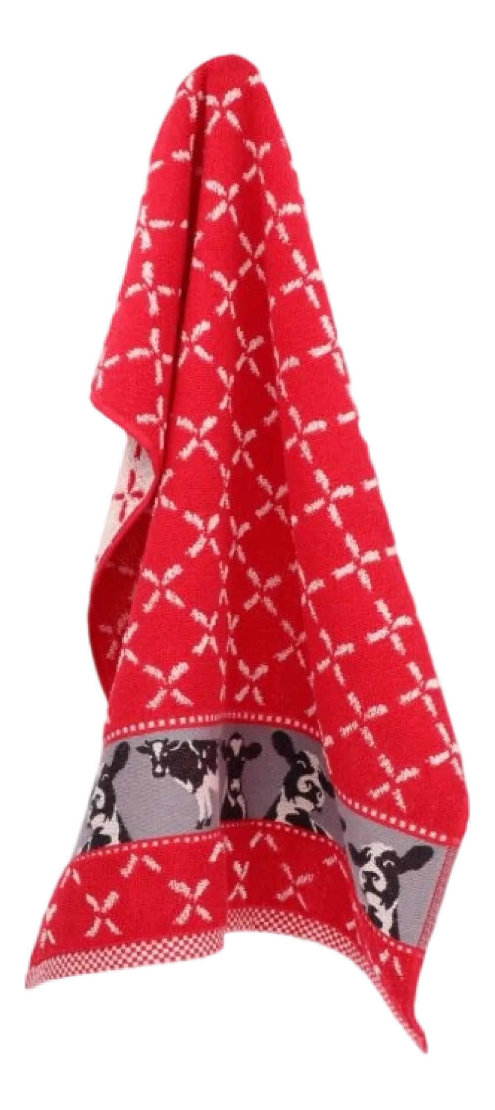 Bunzlau Castle Keukendoek Koe Rood Best