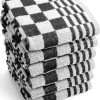 Byrklund Keukendoek Clean & Fresh Zwart (Set van 6) Clearance