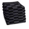 Keukendoek DDDDD Barbeque Anthracite (set van 6)