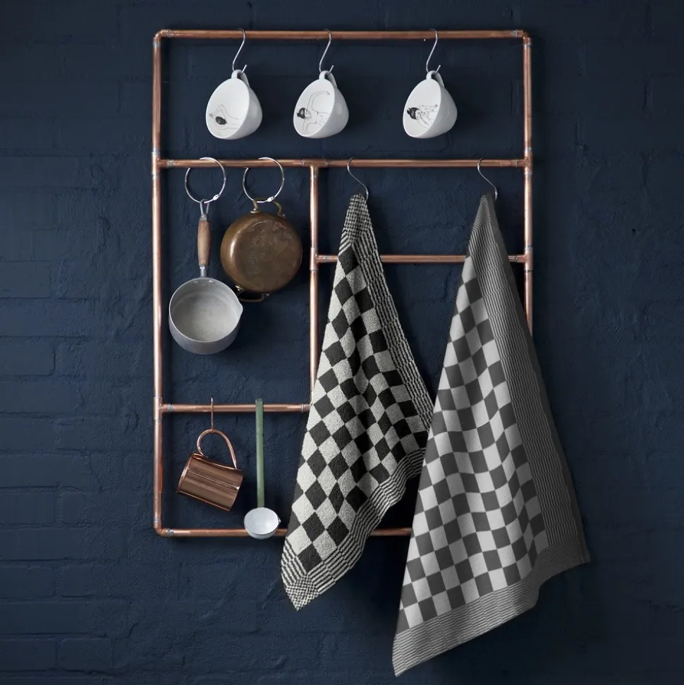 Keukendoek DDDDD Barbeque Black (set van 6)