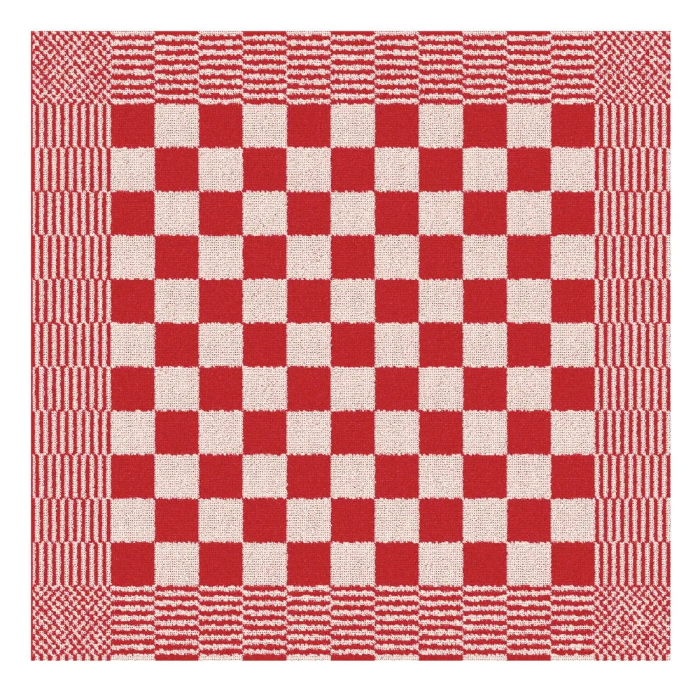 DDDDD Keukendoek Barbeque Red (set van 6) Discount