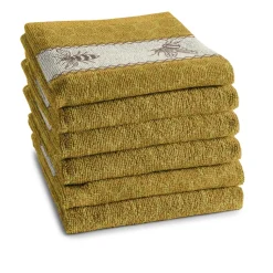 Keukendoek DDDDD Bees Yellow (set van 6)