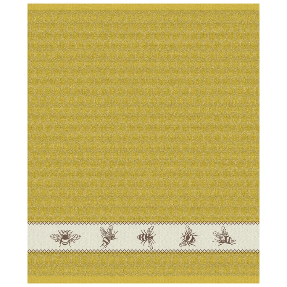 Keukendoek DDDDD Bees Yellow (set van 6)