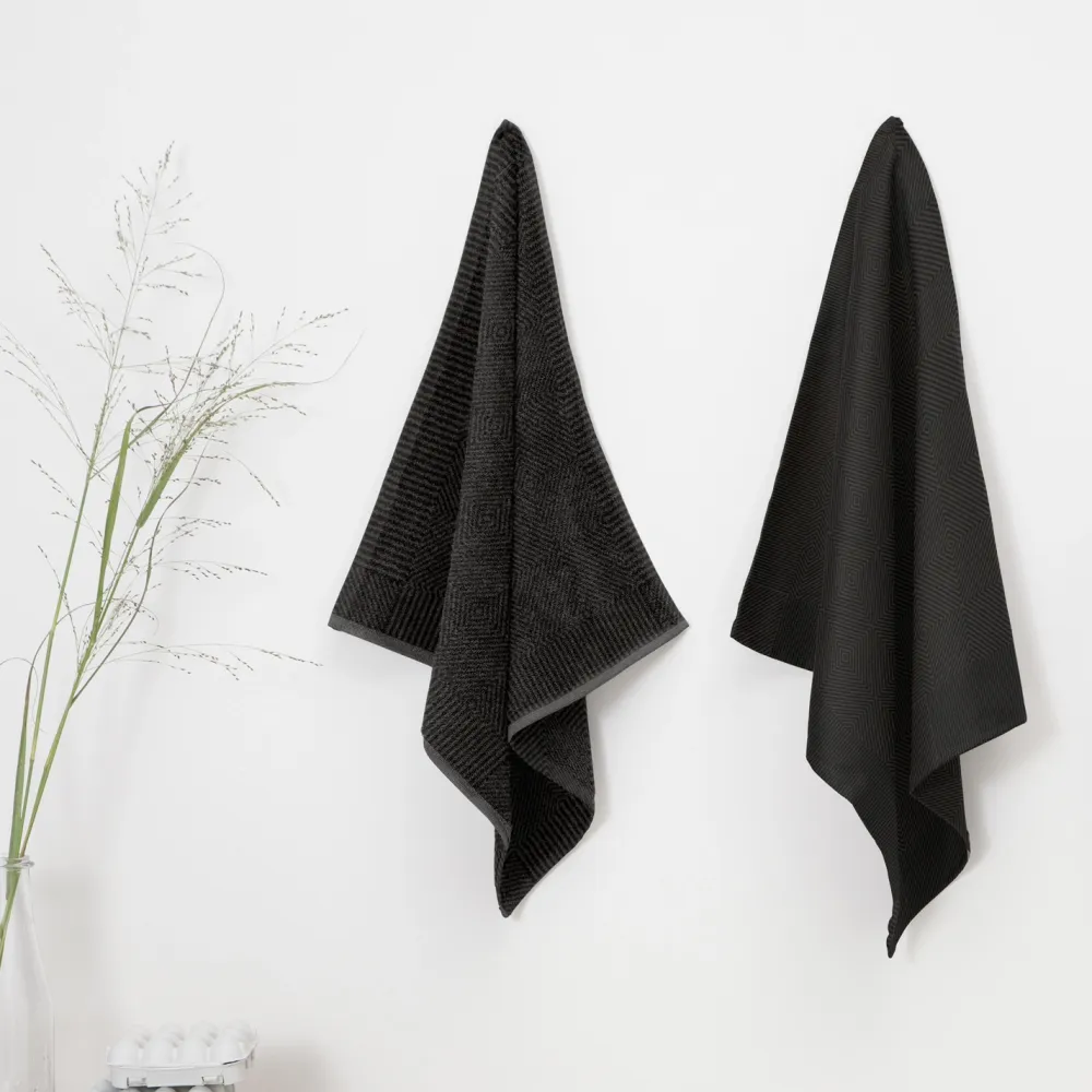 DDDDD Keukendoek Cisis Ebony (set van 6) Best