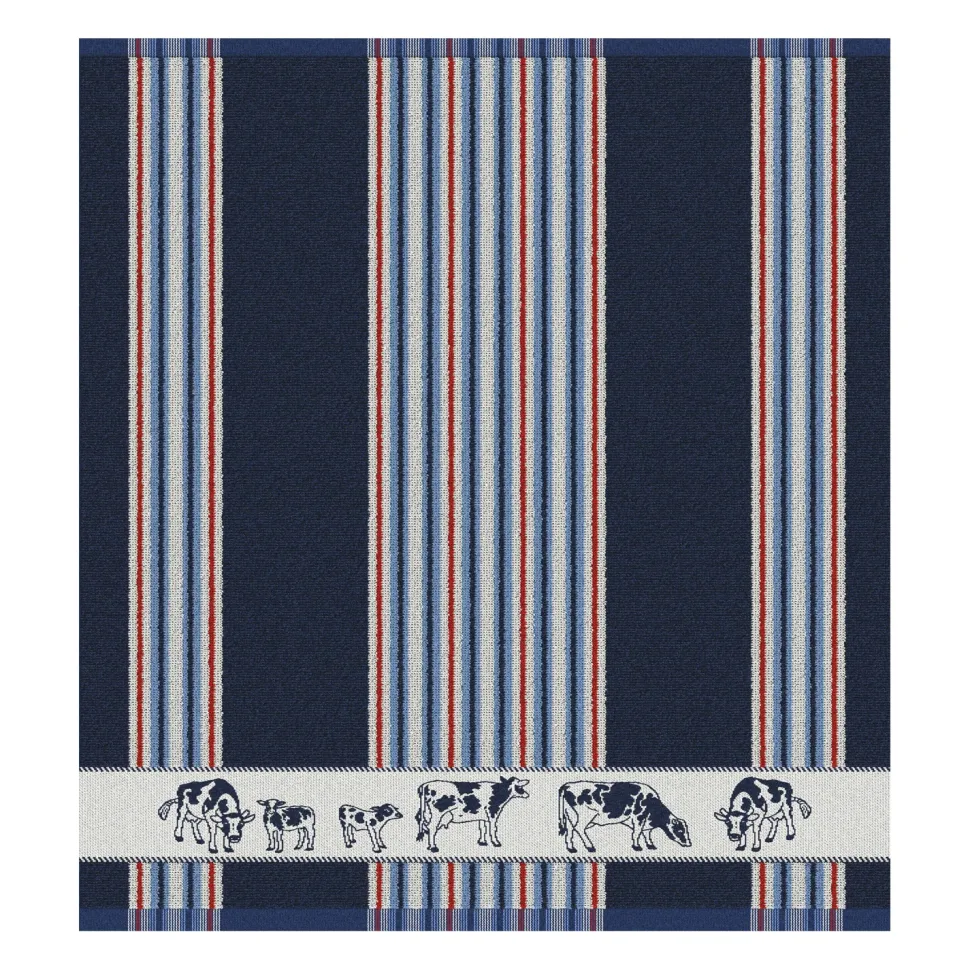 Keukendoek DDDDD Friesian Blue (set van 6)