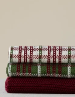 Humdakin Keukendoek Knitted Festive Forest Clearance