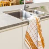Keukendoek Tiseco Home Studio Pharao Arabesque Sand (Set van 3) - 50 x 70 cm