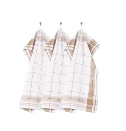 Tiseco Keukendoek Home Studio Pharao Utensils Sand (Set van 3) - 50 x 70 cm Best